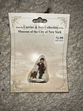 Vintage Currier & Ives Collection Miniature Figurine Museum of the City of NY